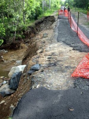 Flood Damage to Queensland Rail trail – Rail Trails Australia