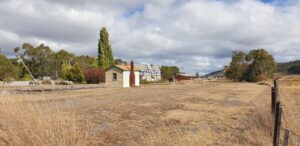 Old Parattah Hotel and railway