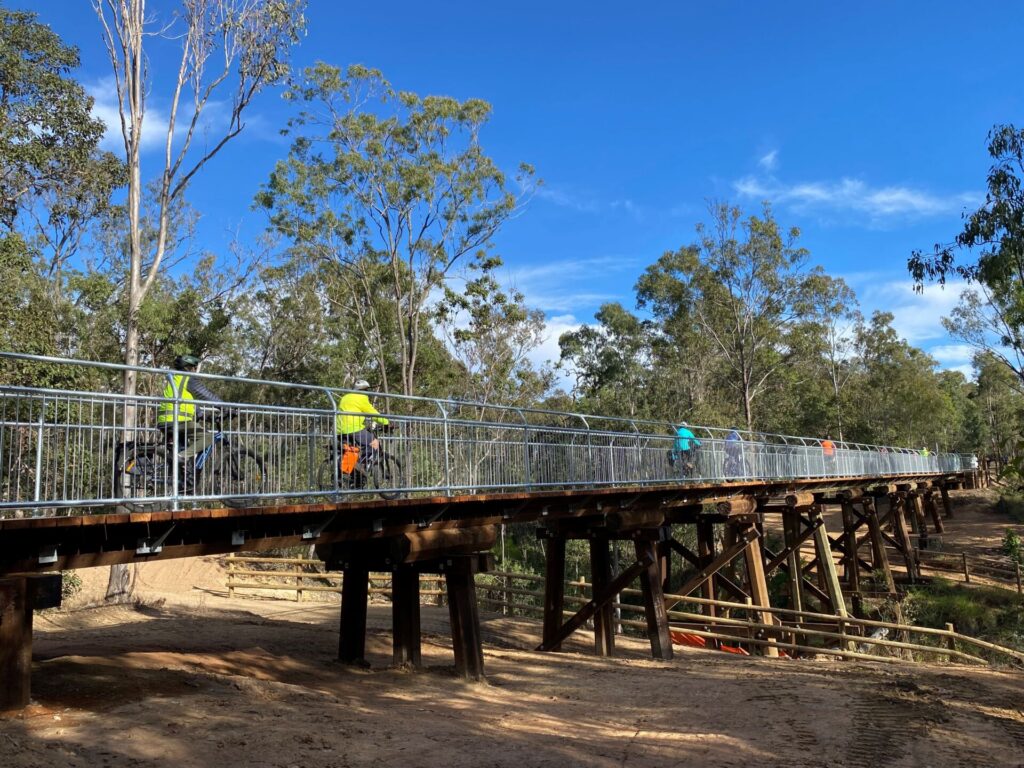 New bridge open on Brisbane Valley Rail Trail