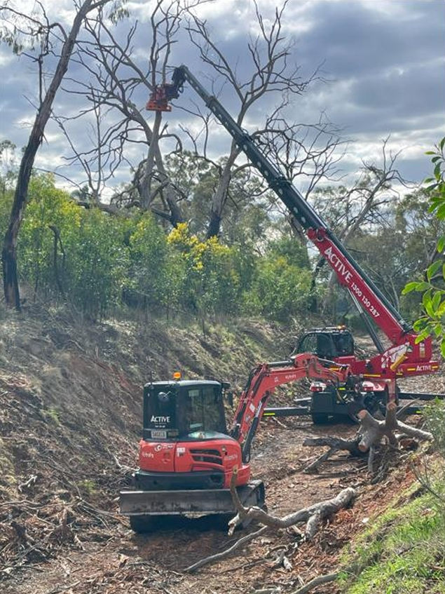 Amy Gillett Bikeway Rail Trail extension to Birdwood is underway